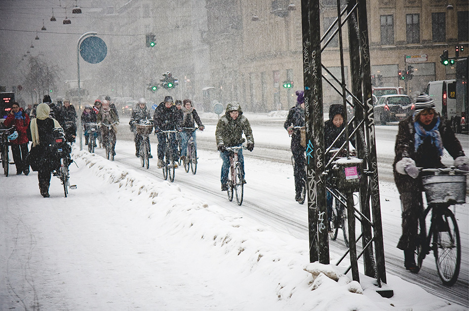 9 советов для поездки на велосипеде зимой