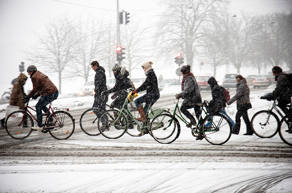 9 советов для поездки на велосипеде зимой
