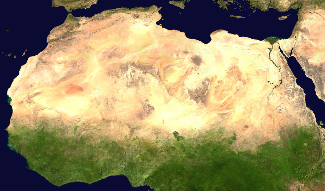 Как выглядела Сахара 5000 лет назад