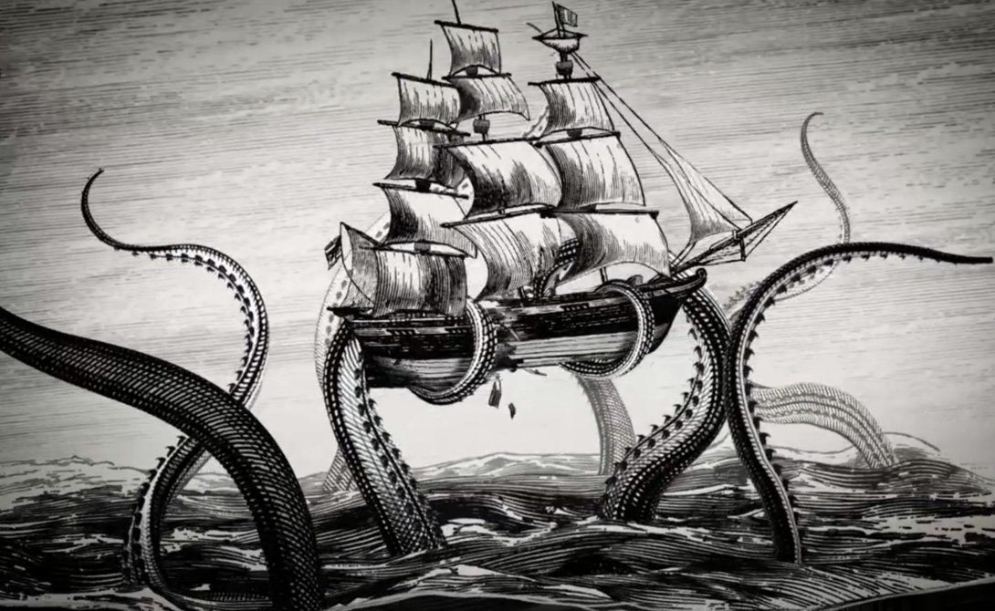 Гигантский кальмар: хищник, которого боялись моряки