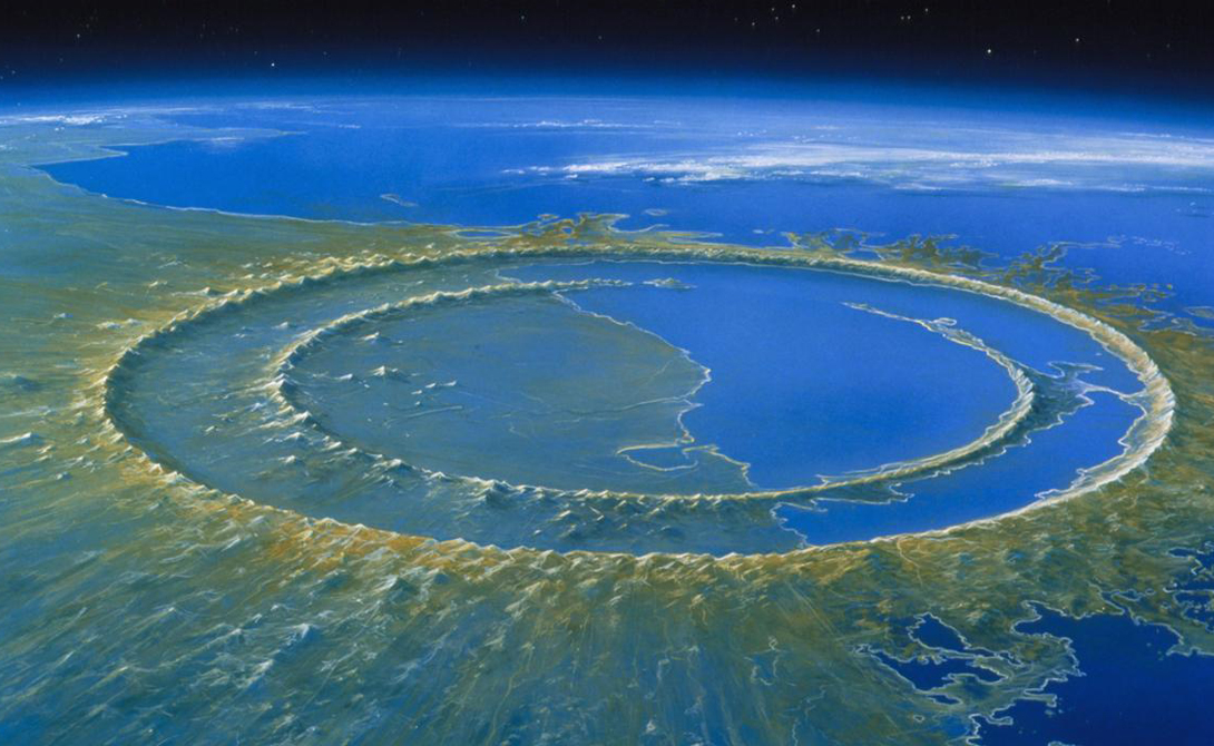 Космическое вторжение: гигантские кратеры на теле Земли