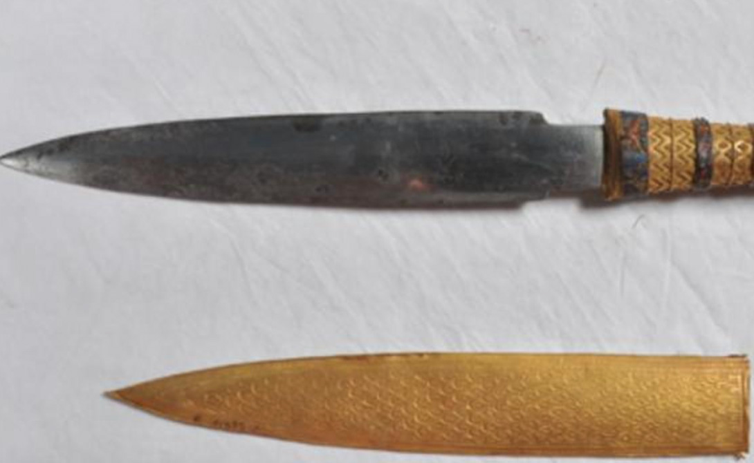 Нож Тутанхамона: металл появился из космоса