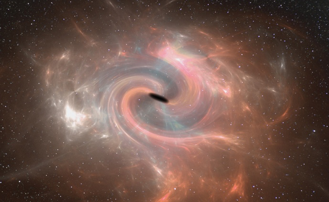 Необъяснимые свойства черной дыры