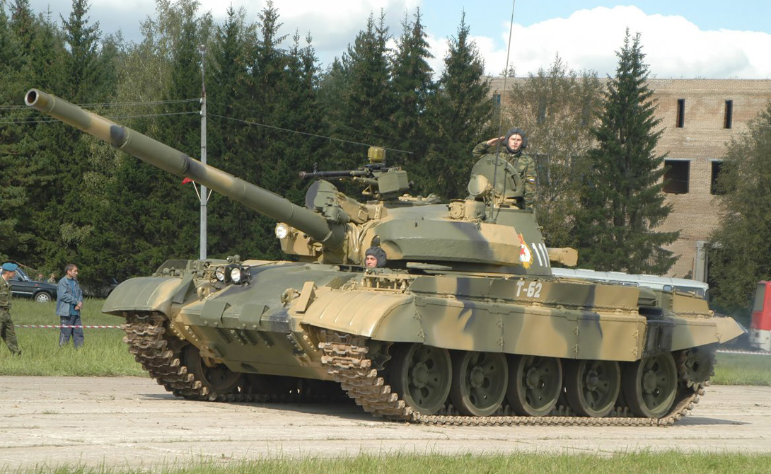 7 ударных танков российской армии