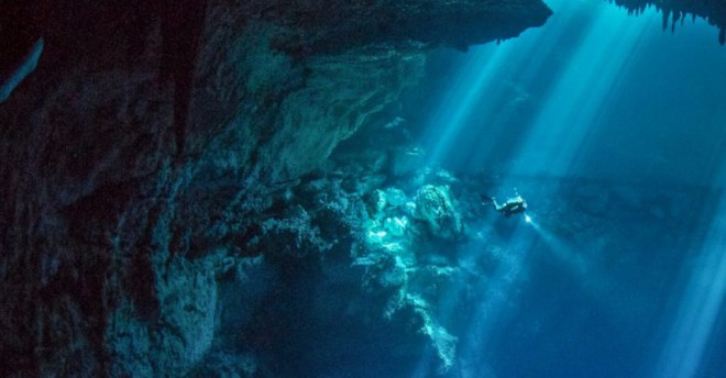 Крупнейший портал в иной мир обнаружен в подводных пещерах древних ацтеков