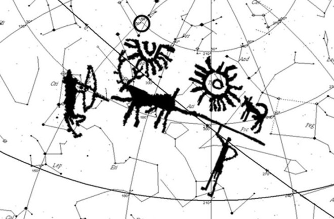 Древние индийские рисунки возрастом 5 000 лет оказались изображением взрыва сверхновой