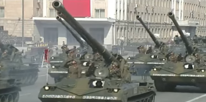 Северная Корея показала свою военную мощь прямо перед Олимпиадой