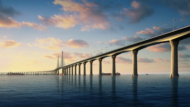Дельта: самый длинный морской мост мира
