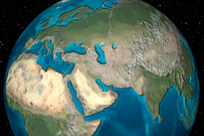 Как изменилась Земля за 100 миллионов лет: видео