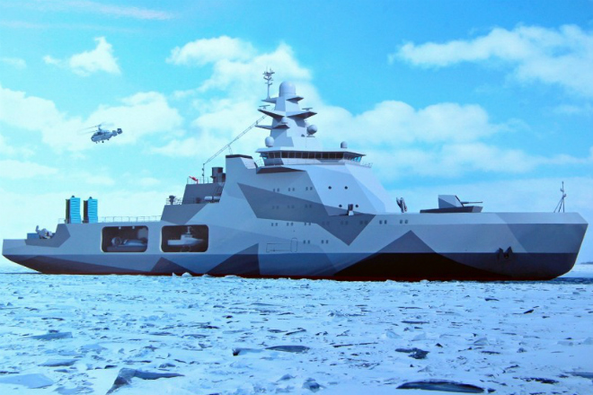 Боевой ледокол: корабль для операций в Арктике