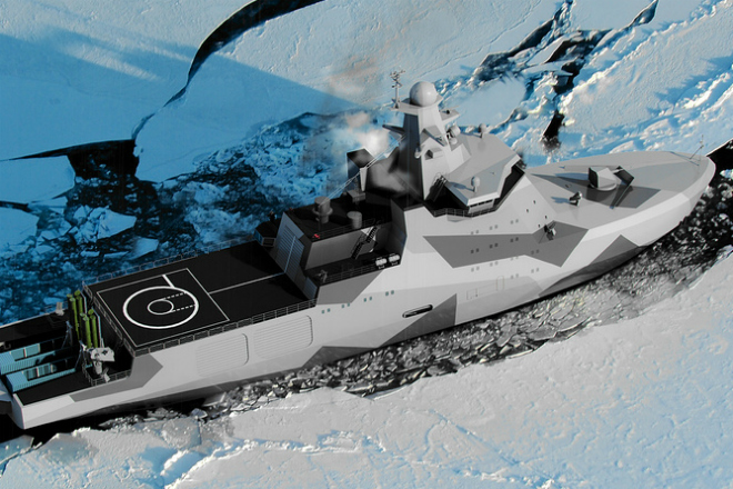 Первый в мире боевой ледокол