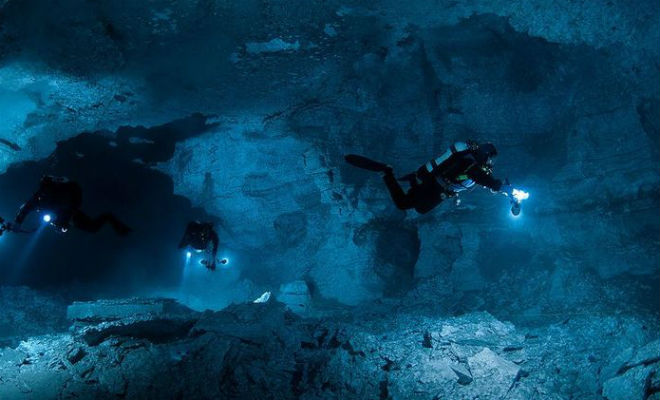 Подводный мир Ординской пещеры