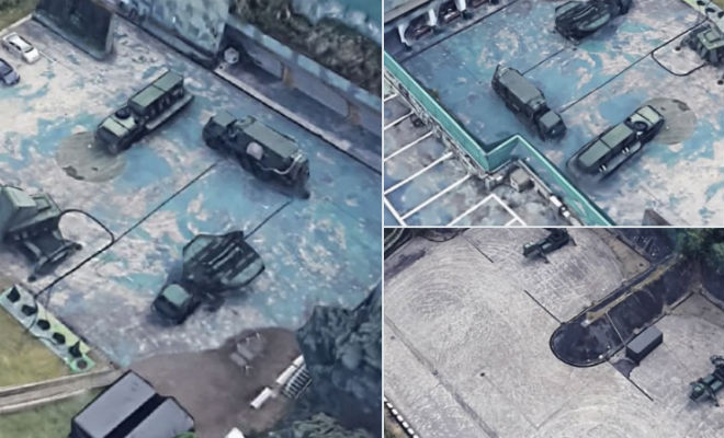 На карты Гугл случайно попала 3-D модель военной базы для защиты от Китая