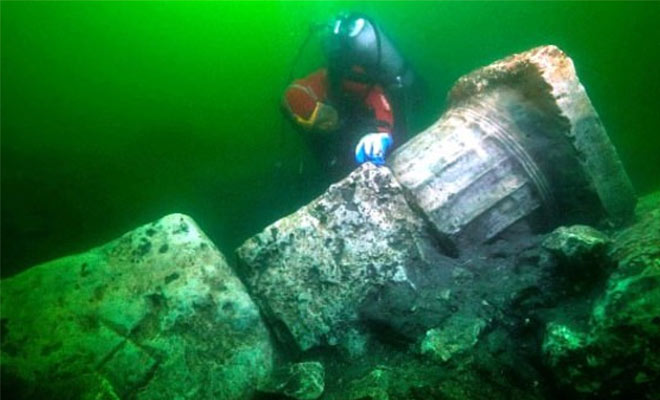 Египетская Атлантида: дайверы нашли затерянный город, ушедший под воду тысячи лет назад