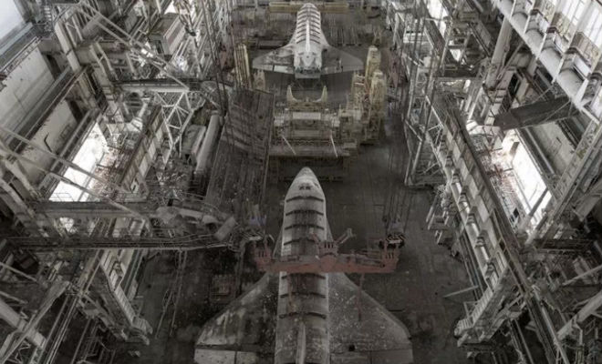 База космических кораблей: заброшенная часть скрывала секреты прошлого