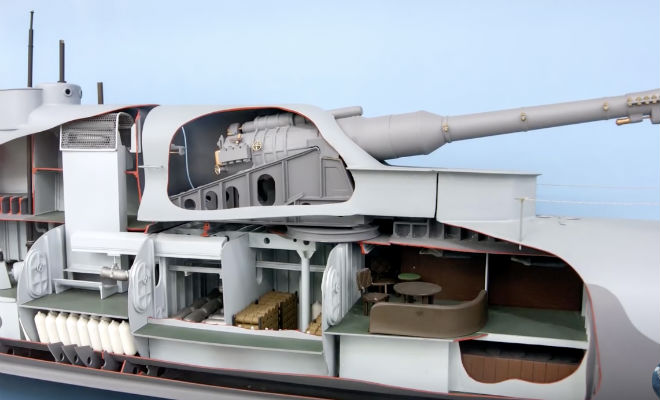 Подводная крепость Второй мировой: лодка с пушкой и броней