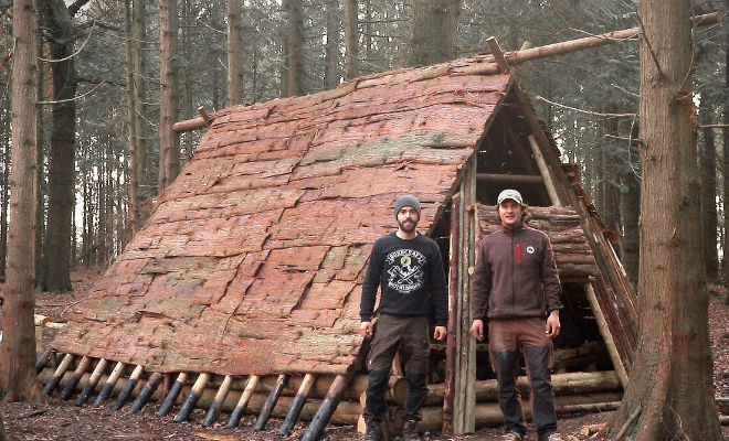 Убежище викингов: строим как 1000 лет назад подручными инструментами