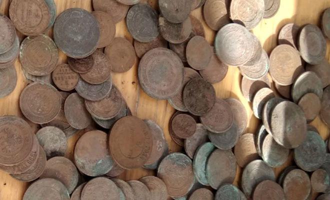 Вековой клад на старом хуторе: чердак хранил монеты больше 100 лет