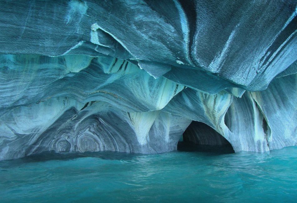 Синяя Мраморная Пещера, Чили