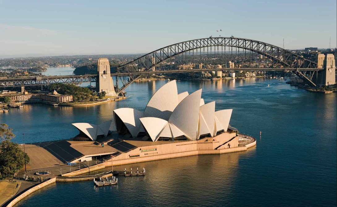 Сиднейский оперный театр и мост Харбор-Бридж