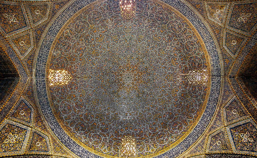 Мечеть Сейед в Исфахане была построена в 19 веке.